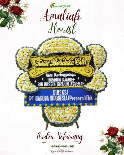 Papan Bunga Duka di Sidorejo